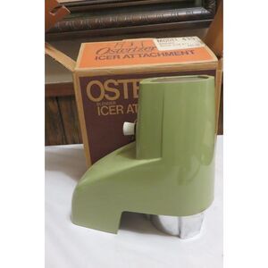 VINTAGE 70'S AVACADO OSTER OSTERIZER ICER BLENDER ATTACHMENT ICE CRUSHER